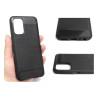 Etui Bumper Carbon LUX do telefonu Oppo A54 / A74 / A93 5G czarne