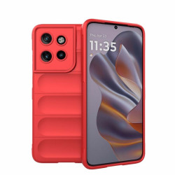 ETUI PANCERNE PHANTOM na telefon motorola edge 50 neo 5G XT2409-1 / 60 neo 5G XT2509-1 / thinkphone 25 5G XT2409-6 czerwone