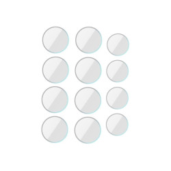 3MK FLEXIBLE GLASS szkło hybrydowe na telefon motorola edge 50 neo 5G / 60 neo 5G / thinkphone 25 5G camera lens 4szt
