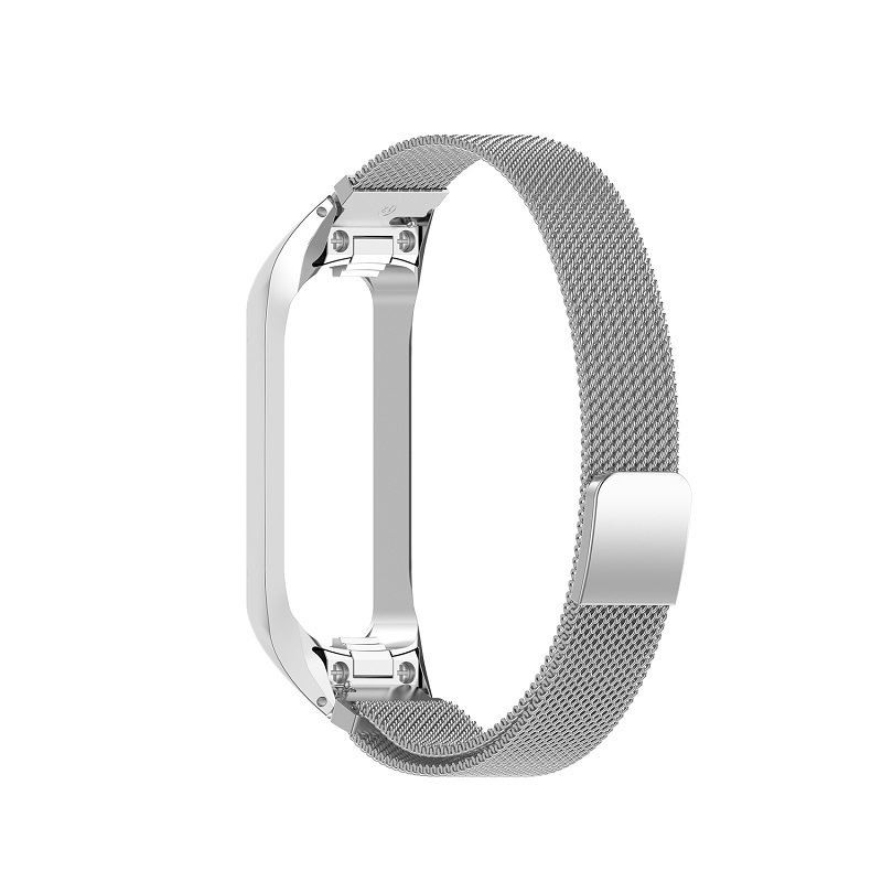 Pasek Bransoleta Opaska do smartband Samsung Galaxy Fit 2 R220 srebrny