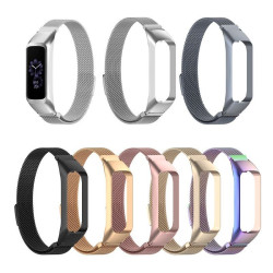 Pasek Bransoleta Opaska do smartband Samsung Galaxy Fit 2 R220 srebrny