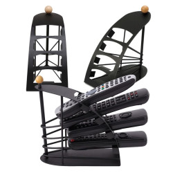 Organizer stojak na piloty i mniejsze telefony XXL czarny