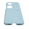 ETUI Silicone na telefon Huawei P50 Pocket BAL-L29 niebieskie