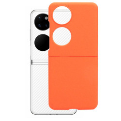 ETUI Silicone na telefon Huawei P50 Pocket BAL-L29 pomarańczowe