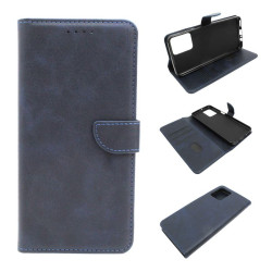 Etui Smart Leather na telefon motorola moto g54 5G / g54 power edition 5G granatowe