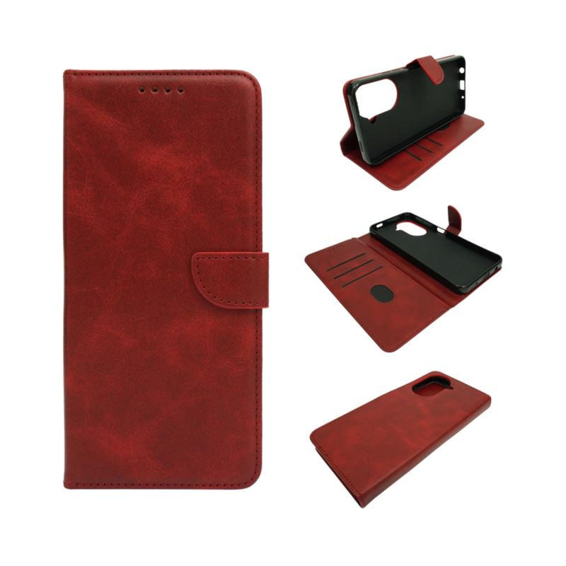 Etui Smart Leather na telefon Xiaomi Redmi A5 4G 25028PC03G czerwone
