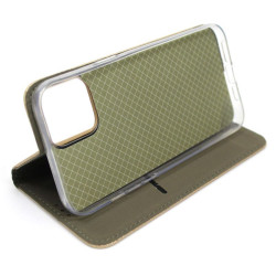 Etui Smart Magnet na telefon Apple iPhone 12 Pro Max A2342 złote