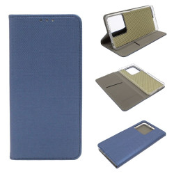 Etui Smart Magnet na telefon Xiaomi Redmi Note 13 5G 2312DRAABG granatowe