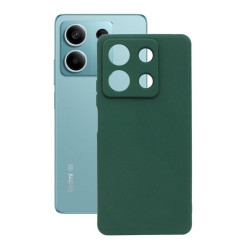 Etui Jelly Case na telefon Xiaomi Redmi Note 13 5G 2312DRAABG zielone MATT