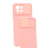 Etui Silicone Lens na telefon Xiaomi Mi 11 Lite / Mi 11 Lite 5G / 11 Lite 5G NE różowe