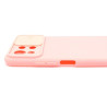 Etui Silicone Lens na telefon Xiaomi Mi 11 Lite / Mi 11 Lite 5G / 11 Lite 5G NE różowe
