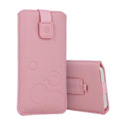 Etui Kieszonka Wonder XL na telefon iPhone 12 13 14 15 Pro / Samsung S20 FE S22 S22+ S23 S24 A15 A24 A33 M35 M34 jasnoróżowe