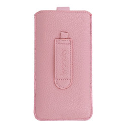 Etui Kieszonka Wonder XL na telefon iPhone 12 13 14 15 Pro / Samsung S20 FE S22 S22+ S23 S24 A15 A24 A33 M35 M34 jasnoróżowe