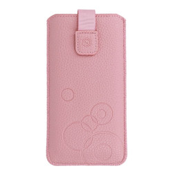 Etui Kieszonka Wonder XL na telefon iPhone 12 13 14 15 Pro / Samsung S20 FE S22 S22+ S23 S24 A15 A24 A33 M35 M34 jasnoróżowe