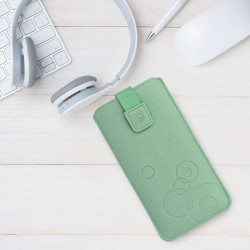 Etui Kieszonka Wonder XXL na telefon Samsung S22 S23 S24 Ultra A13 A14 A23 M13 M23 M33 / Xiaomi 10C 11A 12 12C 13 zielone