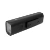 Lampka rowerowa LED 400 lumenów na przód rower USB akumulator czarna