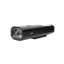 Lampka rowerowa LED 400 lumenów na przód rower USB akumulator czarna