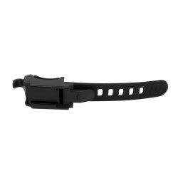 Lampka rowerowa LED 400 lumenów na przód rower USB akumulator czarna