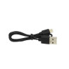 Lampka rowerowa LED 400 lumenów na przód rower USB akumulator czarna