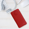 Etui Kieszonka Wonder XL na telefon iPhone 12 13 14 15 Pro / Samsung S20 FE S22 S22+ S23 S24 A15 A24 A33 M35 M34 czerwone