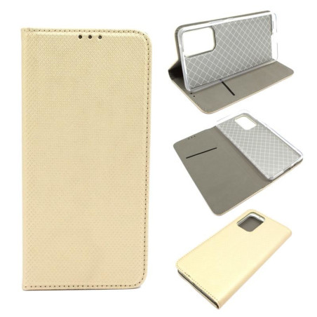 Etui Smart Magnet na telefon Samsung Galaxy A53 5G A536 złote