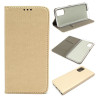 Etui Smart Magnet na telefon Samsung Galaxy A03S A037 złote