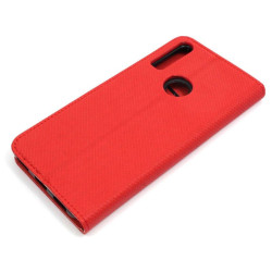 Etui Smart Magnet na telefon Alcatel 3X 2019 5048 czerwone