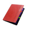 ETUI LEATHER CASE PEN na tablet Samsung Galaxy Tab S9 / Tab S9 FE / Tab S10 FE 11 / 10.9 cali czerwone z miejscem na rysik