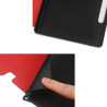 ETUI LEATHER CASE PEN na tablet Samsung Galaxy Tab S9 / Tab S9 FE / Tab S10 FE 11 / 10.9 cali czerwone z miejscem na rysik