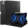 ETUI LEATHER CASE PEN na tablet Apple iPad Air 11 6 gen M2 2024 / 5 gen 2022 / 4 gen 2020 czarne z miejscem na rysik