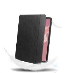 ETUI LEATHER CASE PEN na tablet Lenovo Tab P12 TB-370 / Pad Pro TB-371 12.7 cali czarne z miejscem na rysik