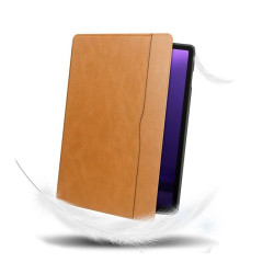 ETUI LEATHER CASE PEN na tablet Samsung Galaxy Tab S9+ / Tab S9 FE+ 12.4 cali brązowe z miejscem na rysik