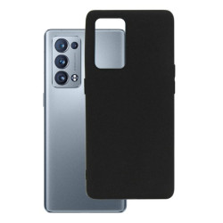 Etui Jelly Case na telefon OPPO Reno 6 Pro 5G CPH2249 czarne MATT