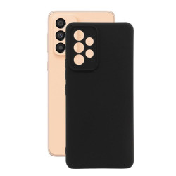 Etui Silicon Case na telefon Samsung Galaxy A33 5G A336 czarne MATT