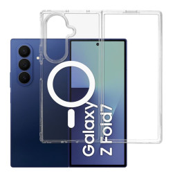 Etui MagSafe ACRYLIC na telefon Samsung Galaxy Z Fold 7 5G F966 bezbarwne