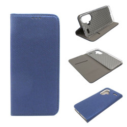 Etui Smart Magnet na telefon Xiaomi Redmi Note 13 Pro Plus Pro+ 5G 23090RA98G granatowe