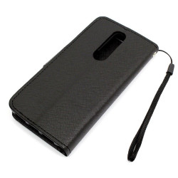 Etui Fancy Diary na telefon Alcatel 1X 2019 5008 czarne