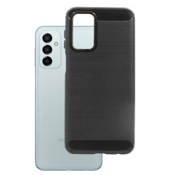Etui Bumper Carbon LUX na telefon Samsung Galaxy M23 5G M236 / M13 4G M135 czarne
