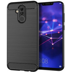 Etui Bumper Carbon LUX na telefon Huawei Mate 20 Lite SNE-LX1 czarne
