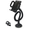 Uchwyt samochodowy na telefon / smartfon / nawigację / GPS szyba kratka długi 53cm PL81 MOCNY HOLDER
