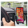 Uchwyt samochodowy na telefon / smartfon / nawigację / GPS szyba kratka długi 53cm PL81 MOCNY HOLDER