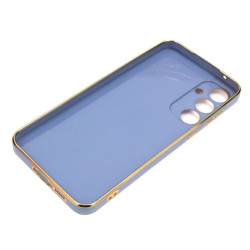 Etui Glamour na telefon Samsung Galaxy M55 5G M556 niebieskie