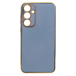 Etui Glamour na telefon Samsung Galaxy M55 5G M556 niebieskie