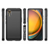 Etui Bumper Carbon Lux na telefon Samsung Galaxy XCover 7 5G czarne