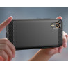 Etui Bumper Carbon Lux na telefon Samsung Galaxy XCover 7 5G czarne