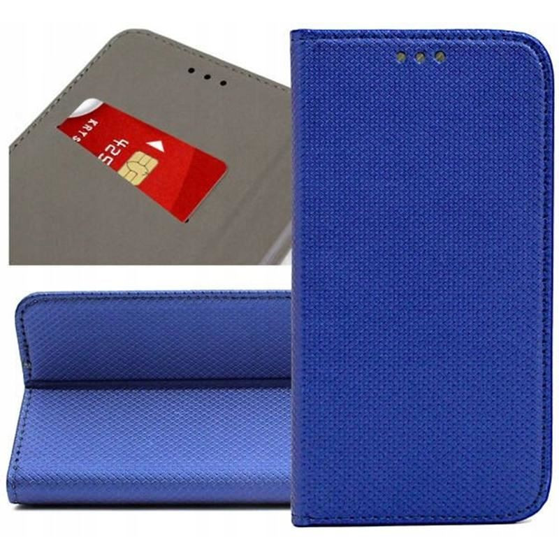 Etui Smart Magnet na telefon Samsung Galaxy A10 A105 granatowe