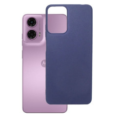 Etui Jelly Case na telefon motorola moto g24 4G XT2423 / g04 4G XT2421 / e14 4G / g04s 4G granatowe MATT