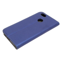 Etui Smart Magnet na telefon Huawei NOVA CAN-L11 granatowy