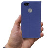 Etui Smart Magnet na telefon Huawei NOVA CAN-L11 granatowy