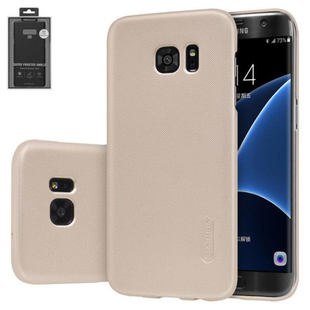 Etui Nillkin Super Shield na telefon Samsung Galaxy S7 Edge G935 złote